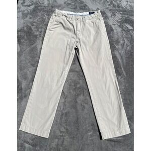 Polo Ralph Lauren Pants Mens 34x30 (33X29) Beige Khaki Classic Chino Preppy